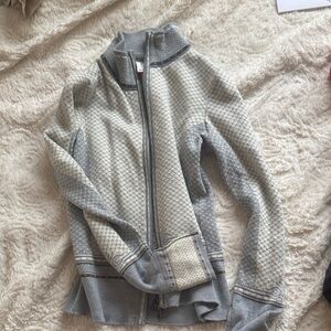 Dale of Norway Gray and Cream Ski Jacket